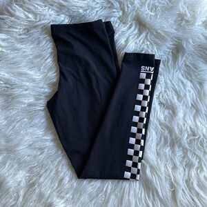 EUC Vans Checkerboard Leggings